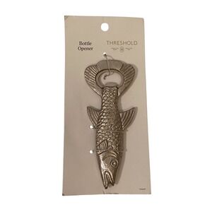 Metal Cast Iron Swimming Fish Bottle Opener Summer Beach‎ Decor Fishermens Gift